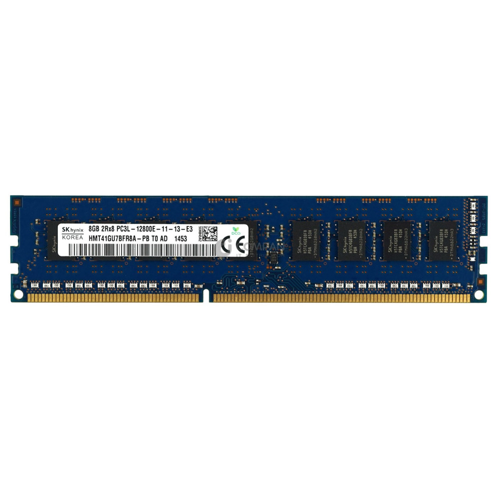HMT41GU7BFR8A-PB HYNIX DDRL3 SDRAM 8GB 2RX8 PC3L-12800 1600MHZ UDIMM CL11